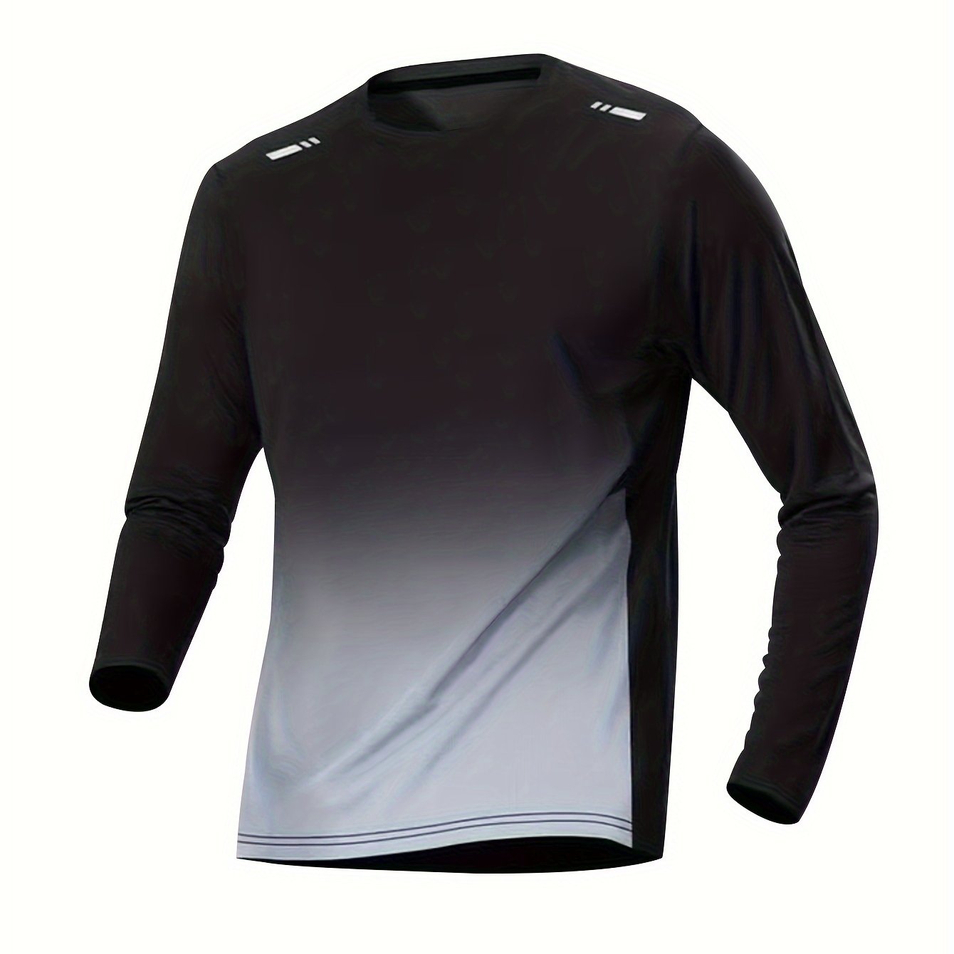 Mens QuickDrying Compression Long Sleeve Fitness Tshirt