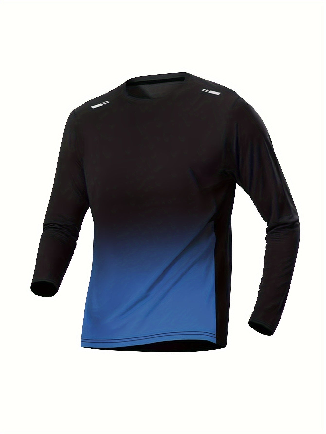 Mens QuickDrying Compression Long Sleeve Fitness Tshirt