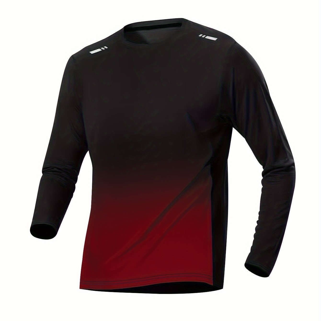 Mens QuickDrying Compression Long Sleeve Fitness Tshirt