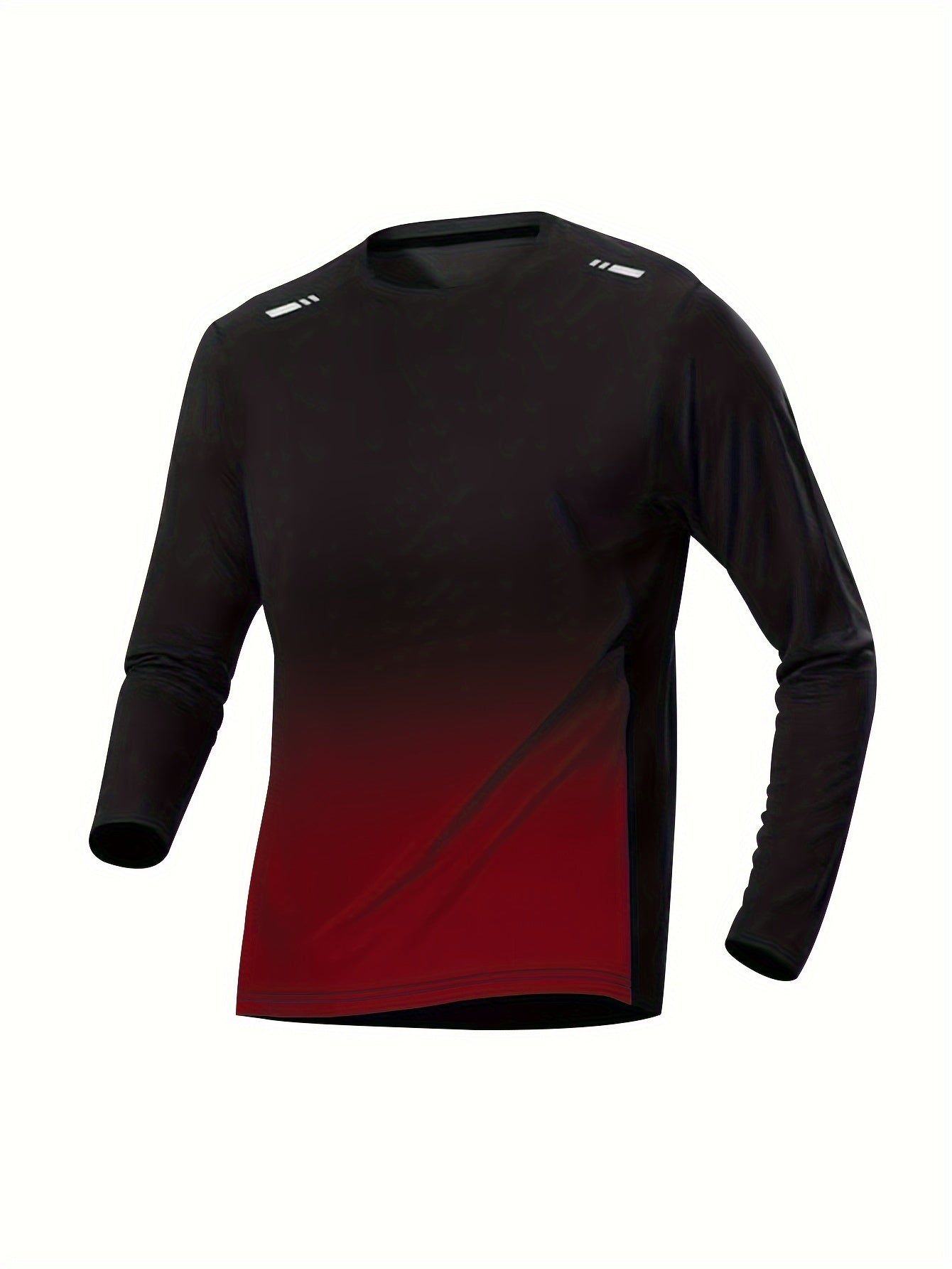 Mens QuickDrying Compression Long Sleeve Fitness Tshirt