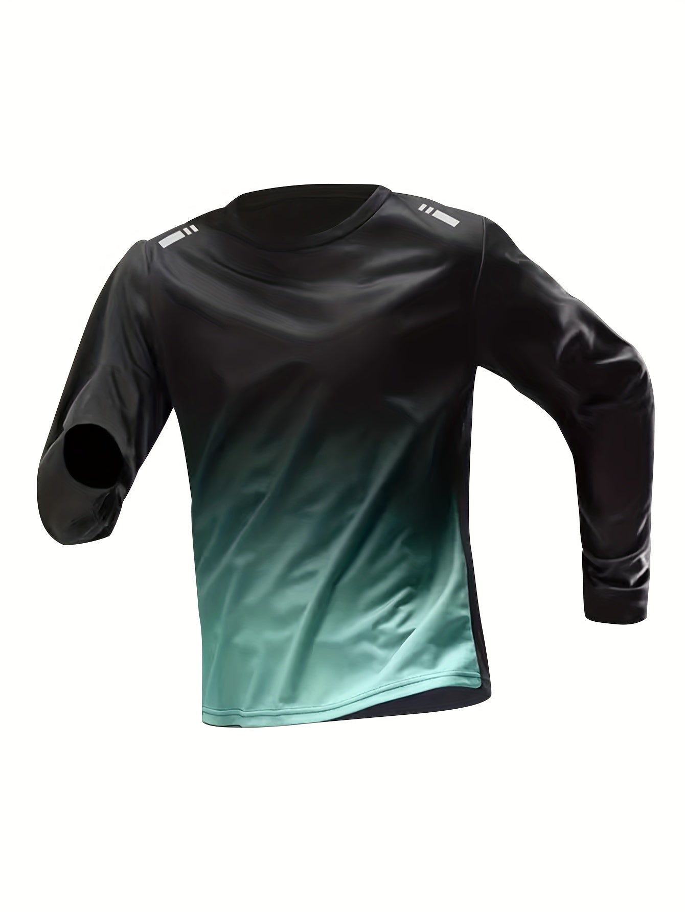 Mens QuickDrying Compression Long Sleeve Fitness Tshirt